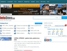 Tablet Screenshot of infodnes.cz